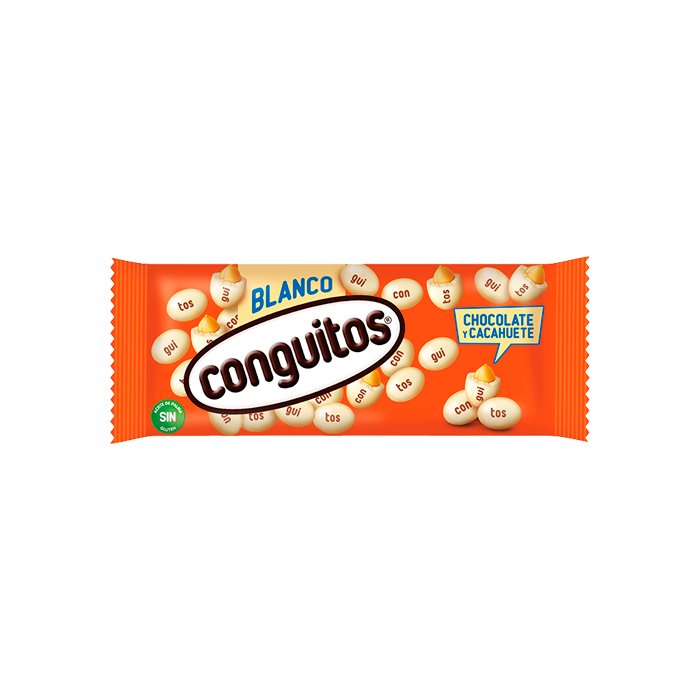 Conguitos Blancos 70g Lacasa - Distribución Mayorista