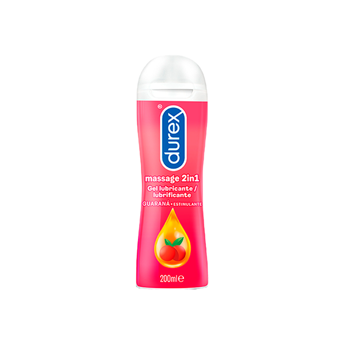 Durex Play Massage 2 en 1 Guaraná Gel 200ml - Distribución Mayorista