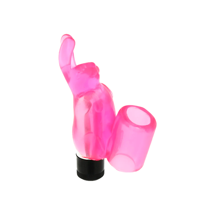 Mini Bunny Finger Vibrator Rosa - Distribución Mayorista