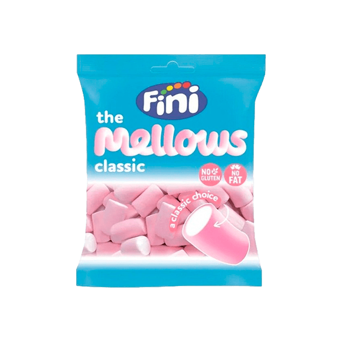 Nubes Taco Rosa Bicolor 80g Fini-Distribución Mayorista