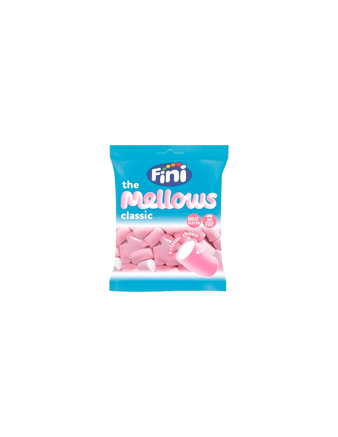 Nubes Taco Rosa Bicolor 80g Fini - Distribucion Mayorista