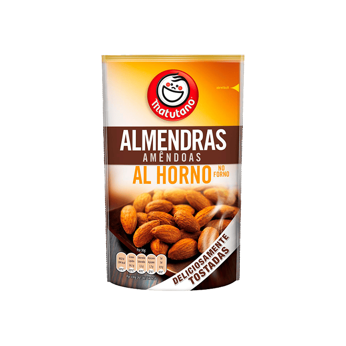 Almendras al Horno 27g-Distribución Mayorista