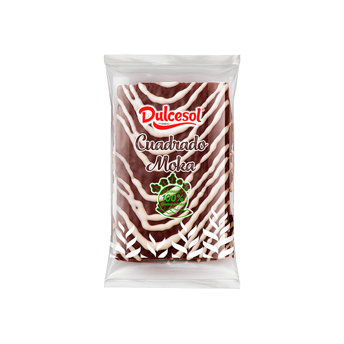 Cuadrado Moka 70g Dulcesol-Distribución Mayorista