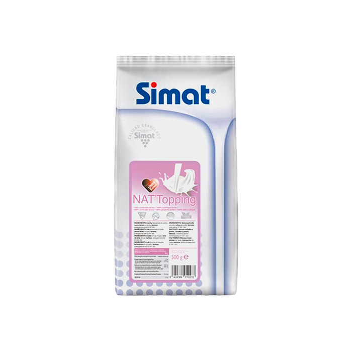 Leche Nat Topping 500g Simat-Distribución Mayorista