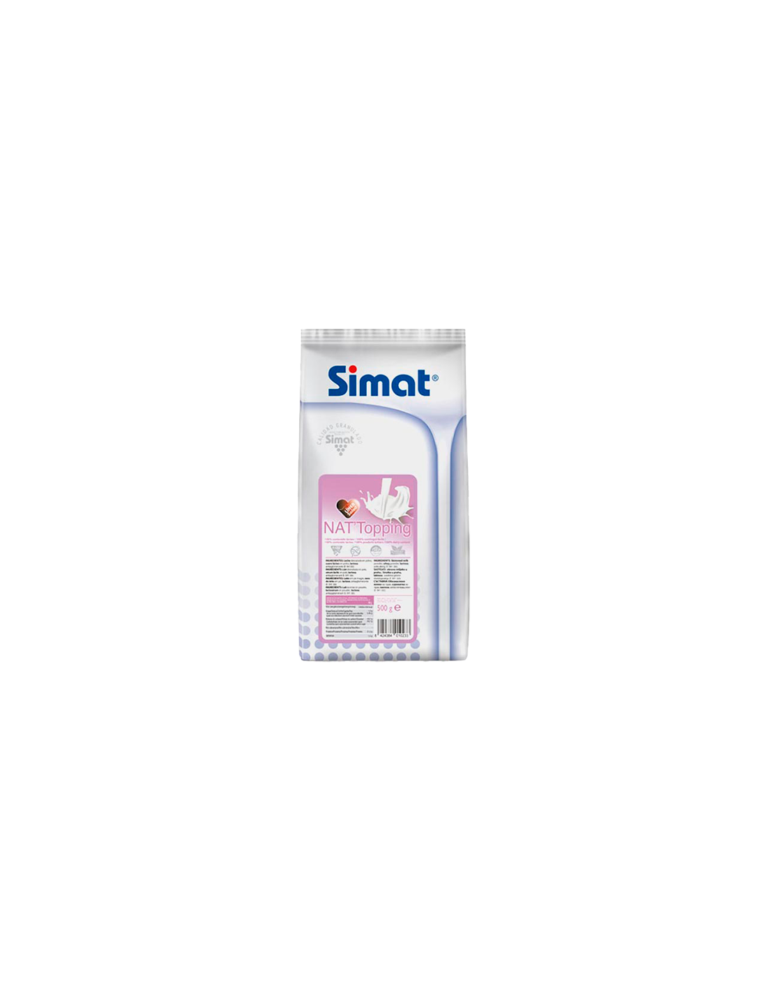 Leche Nat Topping 500g Simat-Distribución Mayorista