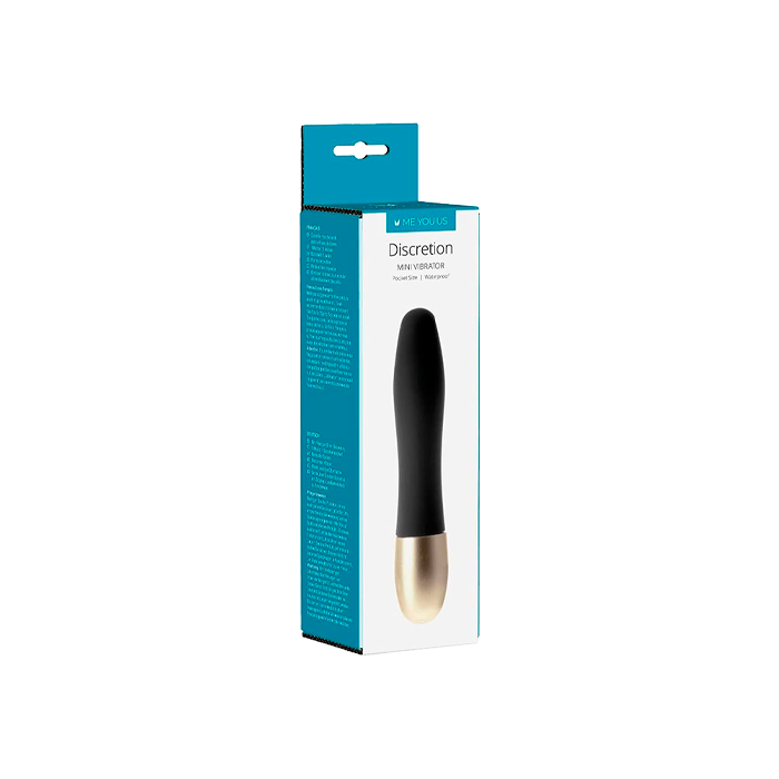 Vibrador Discretion Mini Negro-Distribución Mayorista