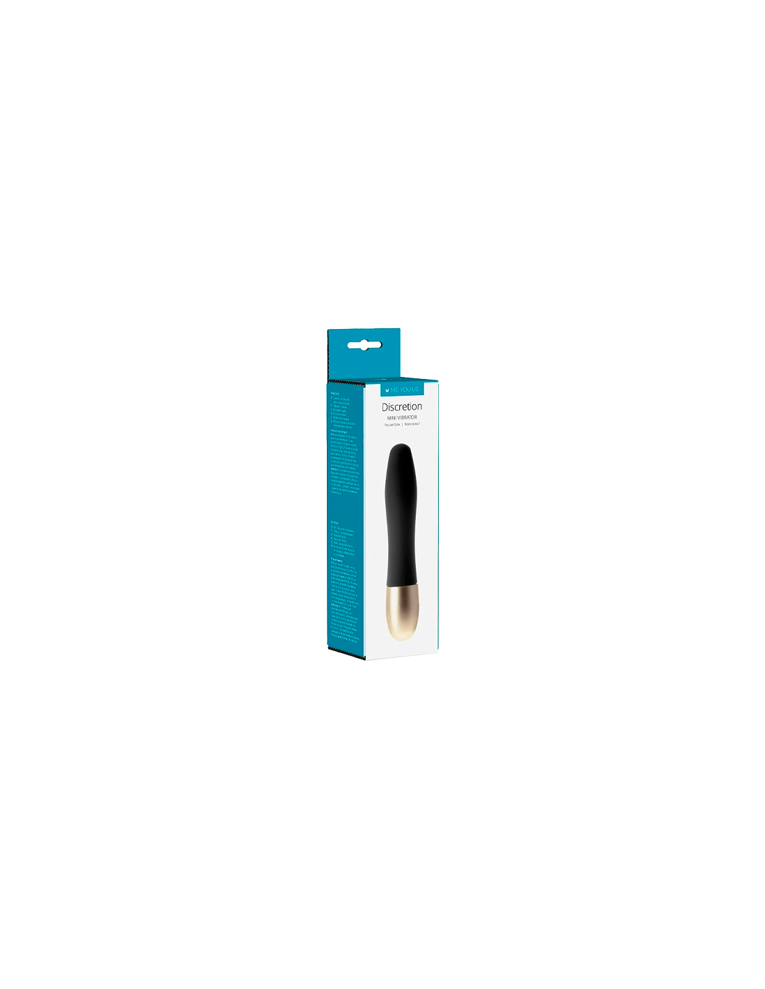 Vibrador Discretion Mini Negro-Distribución Mayorista