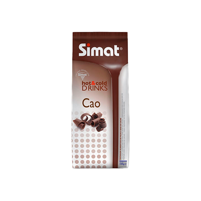 Chocolate Simat Cao 1kg-Distribución Mayorista