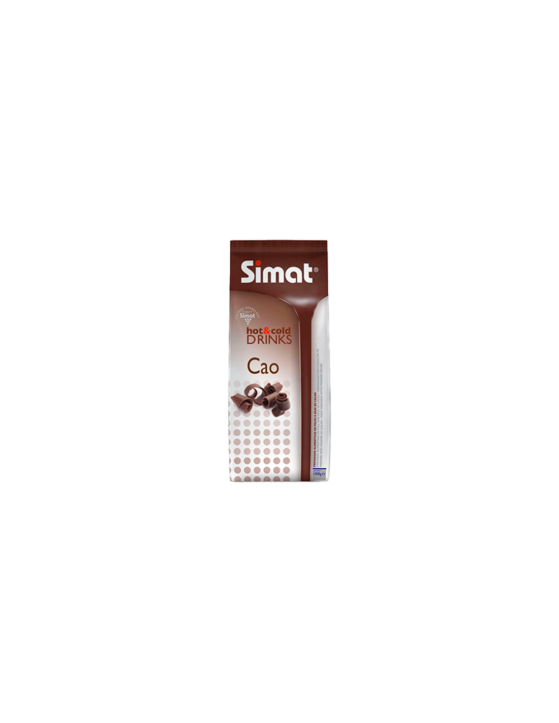 Chocolate Simat Cao 1kg - Distribución Mayorista