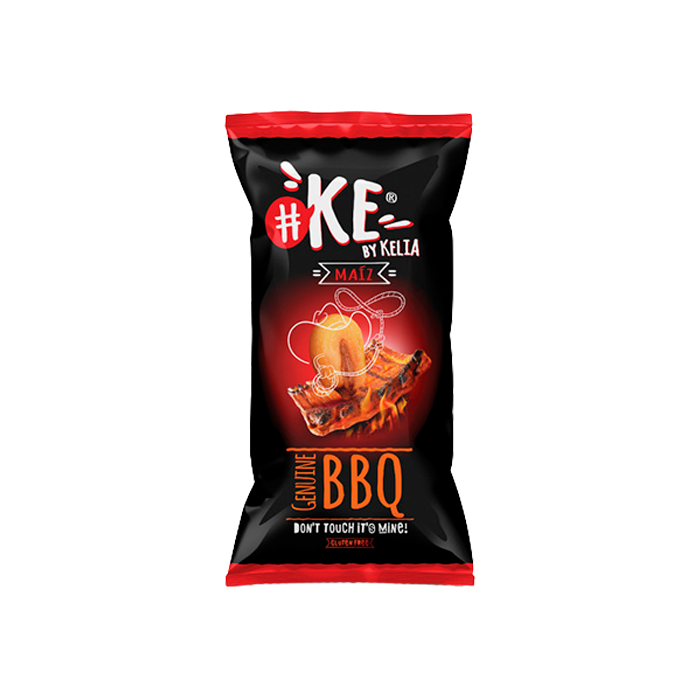 Kekicos Maíz Frito Blandito BBQ 100g Kelia R6-Distribución Mayorista