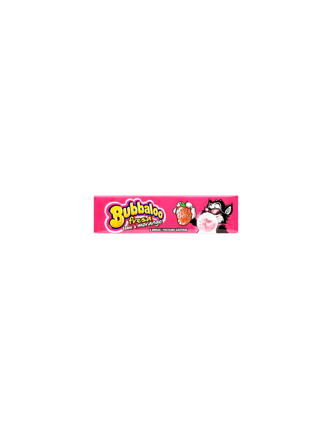 Bubbaloo Fresa 38g-Distribución Mayorista