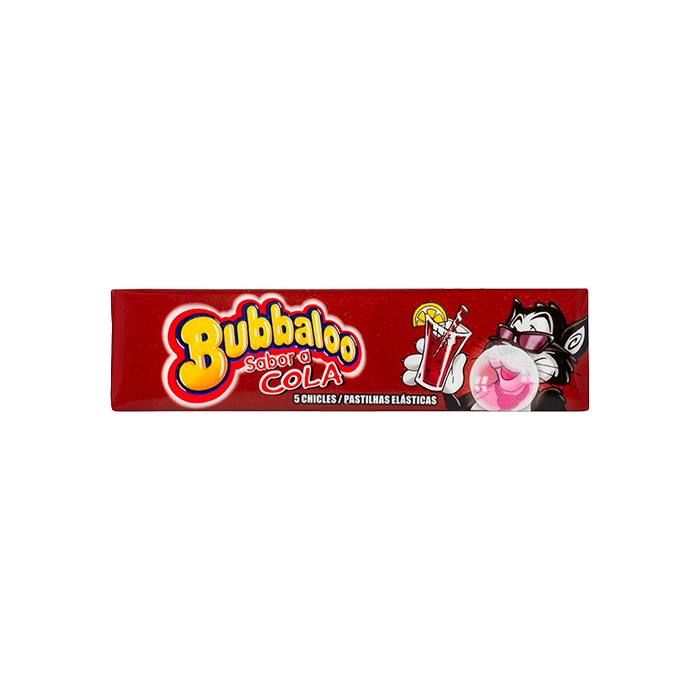 Chicles Bubbaloo Cola 38g-Distribución Mayorista