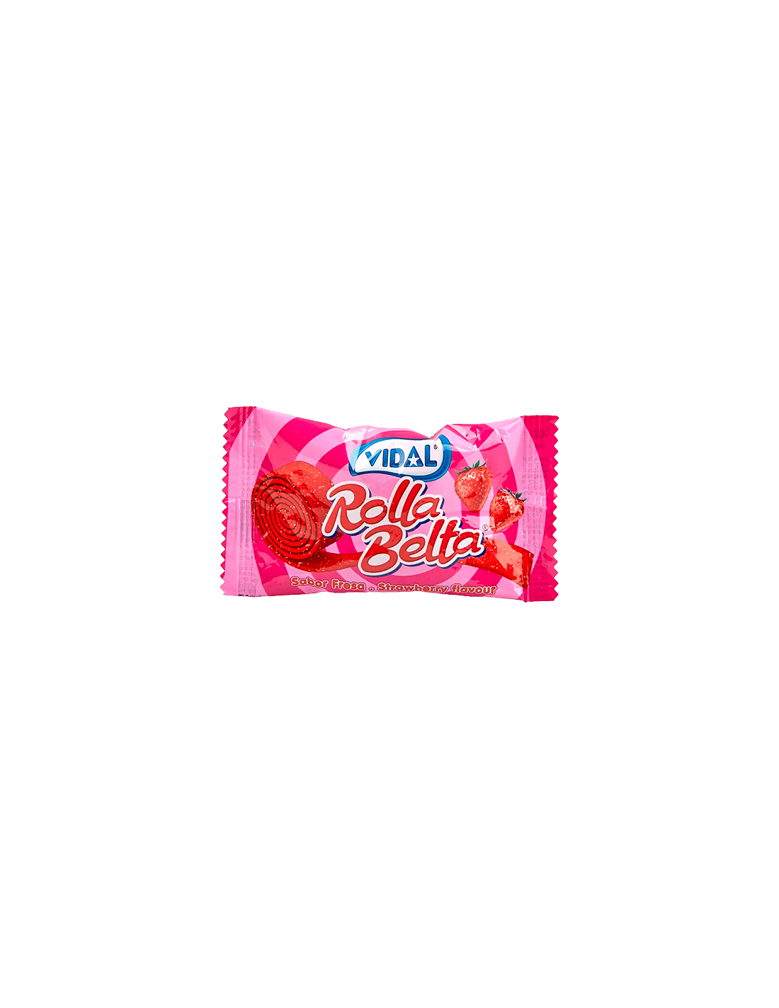 Rolla Belta Fresa 20g Vidal-Distribución Mayorista