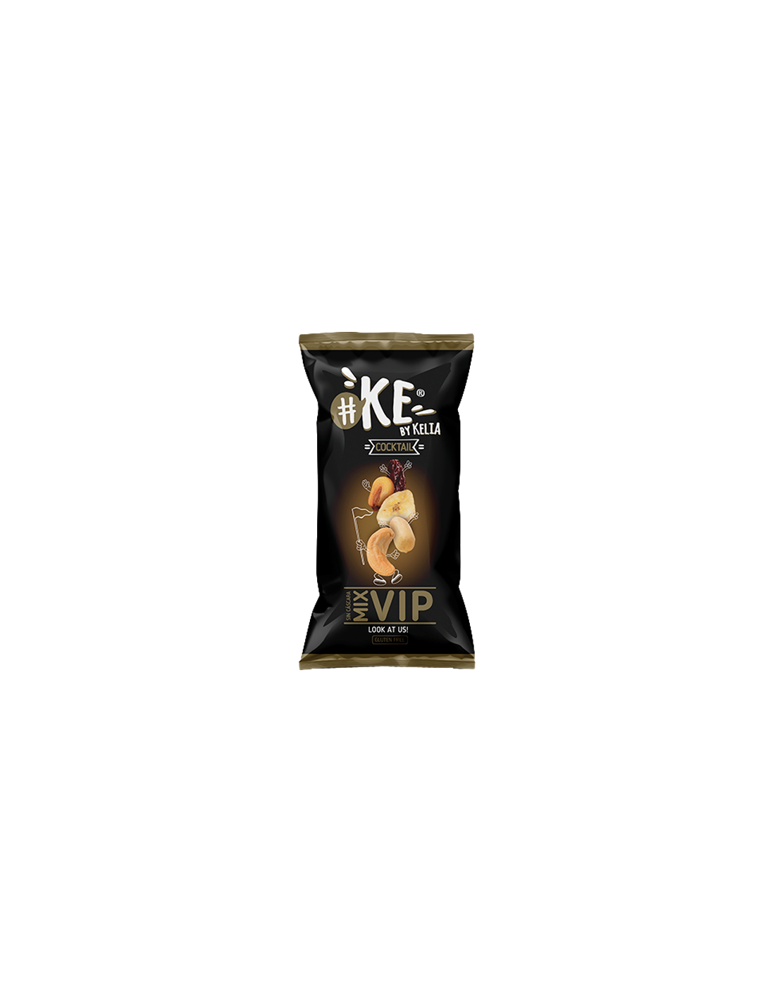 Kemix VIP Frutos Secos sin Cáscara 110g Kelia R6-Distribución Mayorista