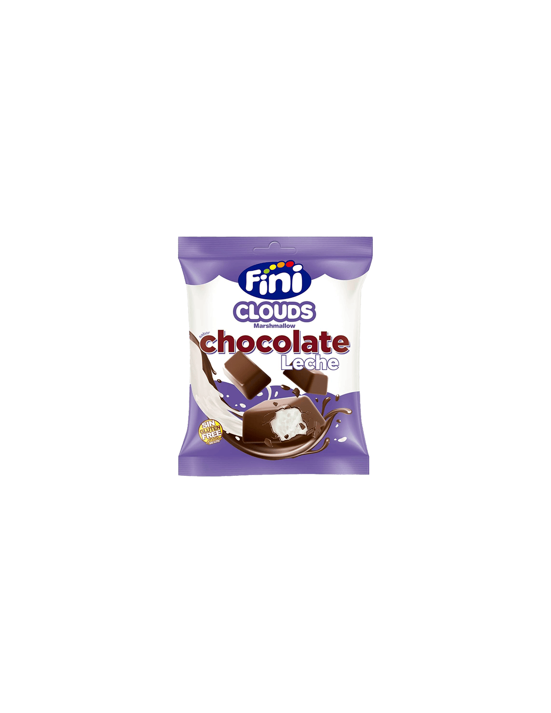 Nubes Sabor Chocolate Leche 80g Fini-Distribución Mayorista