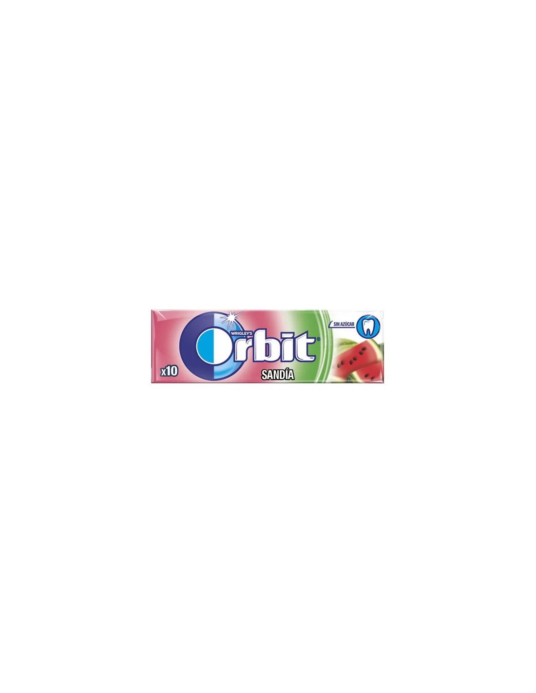Orbit Gragea Sandía 14g-Distribución Mayorista