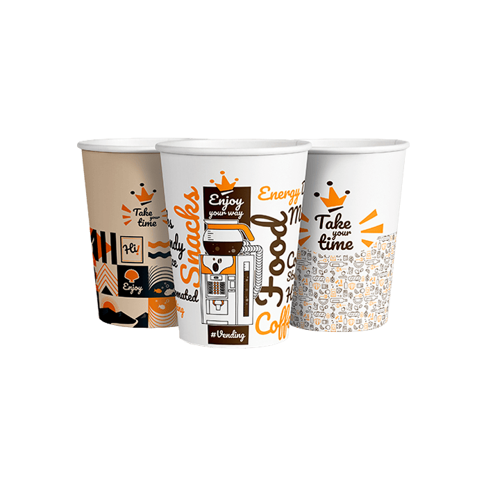 Vaso Papel para Vending SP9 OZ - 280ml - Distribución Mayorista