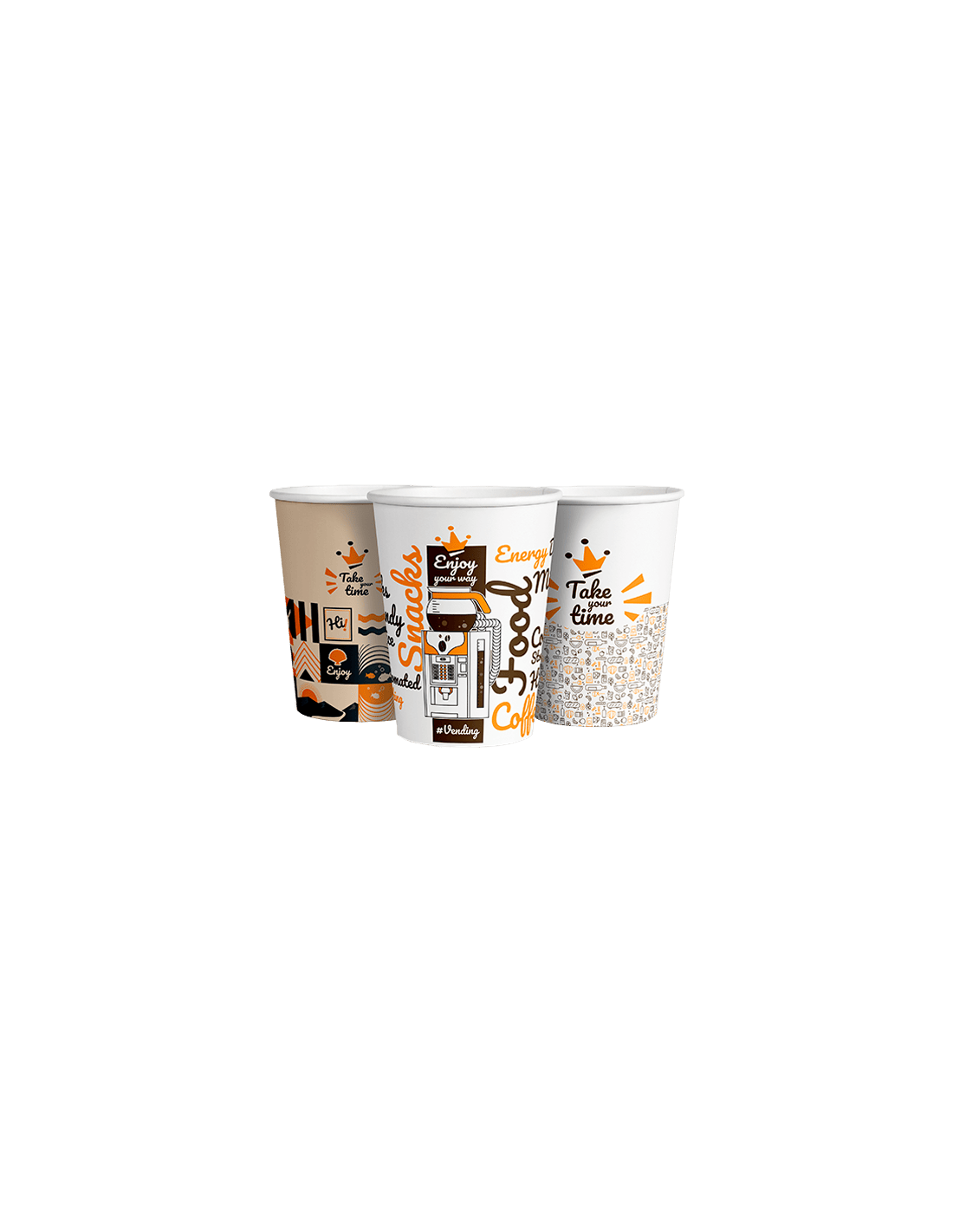 Vaso Papel para Vending SP9 OZ - 280ml - Distribución Mayorista