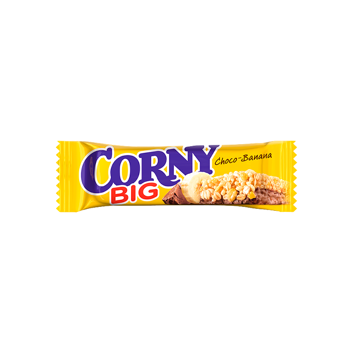 Barrita Corny Choco - Banana Big 50g Hero-Distribución Mayorista