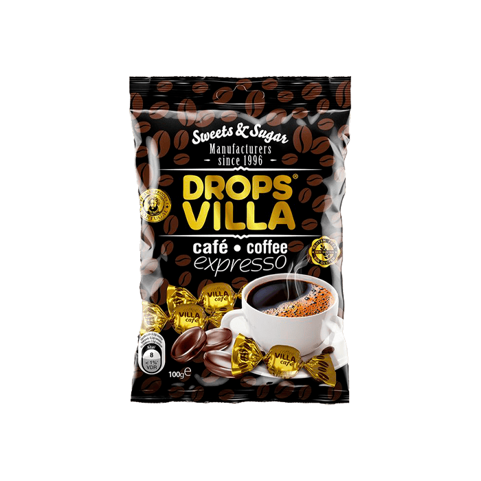Caramelo Mini Café Expresso 100g Villa-Distribución Mayorista