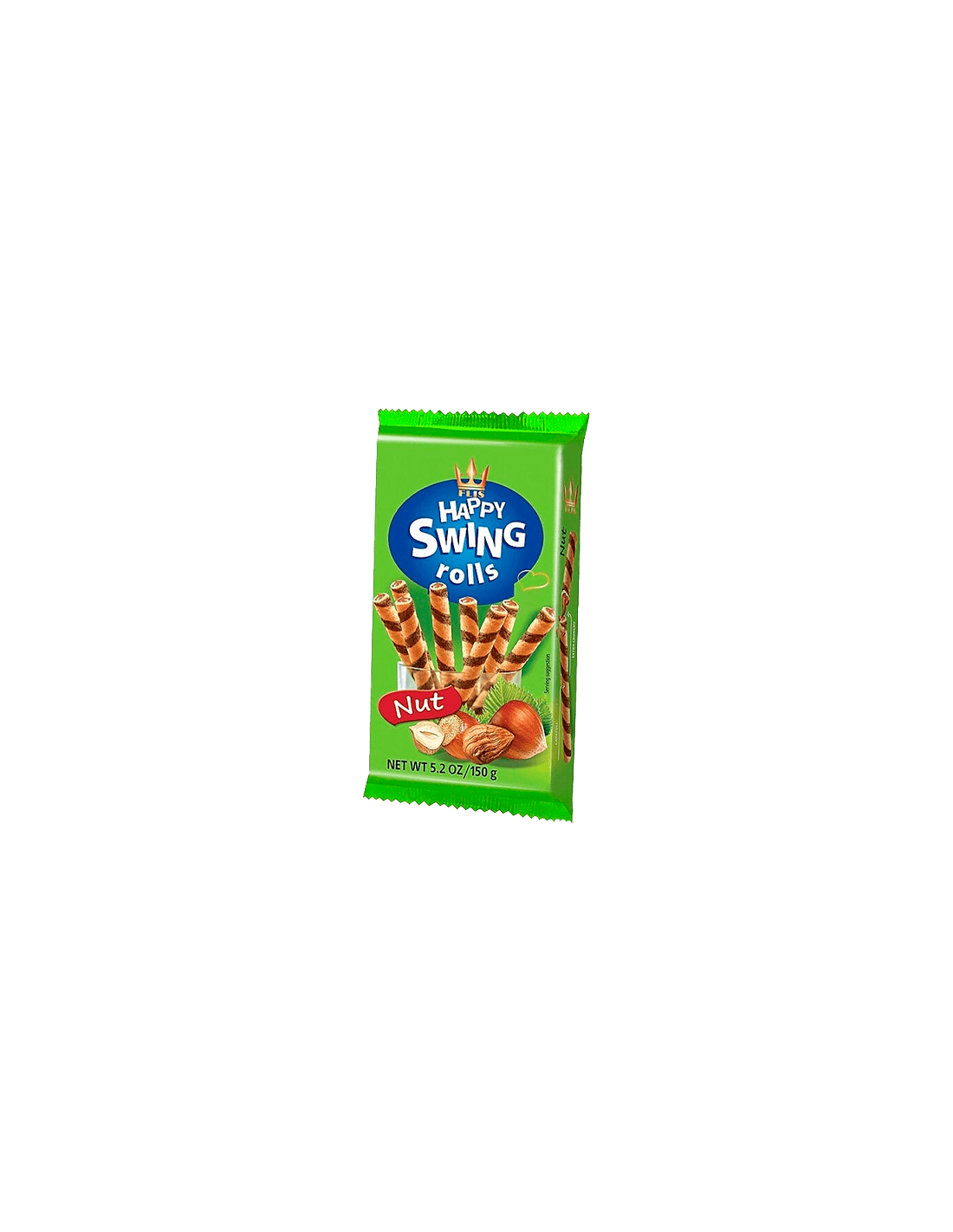 Tubitos Relleno Avellana 150g-Distribución Mayorista