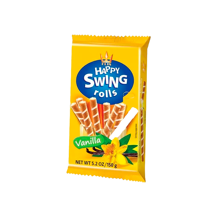 Tubitos Relleno Vainilla 150g-Distribución Mayorista