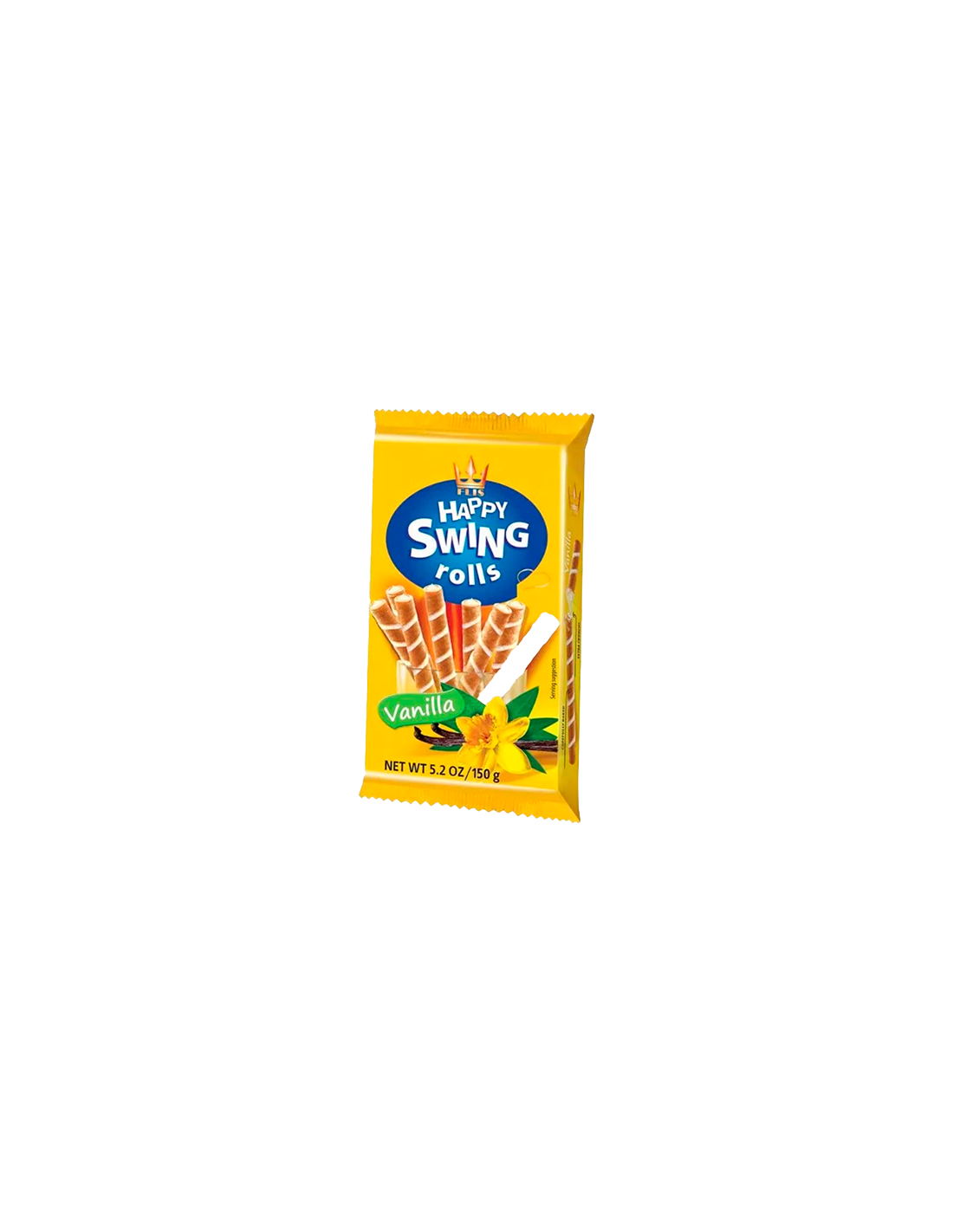Tubitos Relleno Vainilla 150g-Distribución Mayorista