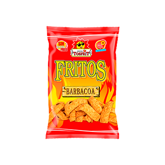 Fritos Barbacoa 25g Tosfrit-Distribución Mayorista
