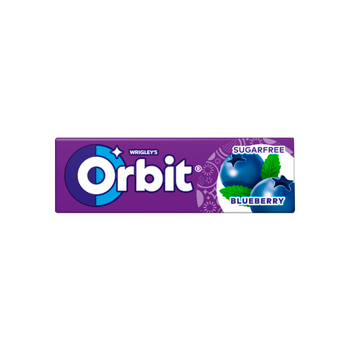 Orbit Gragea Arándano 14g-Distribución Mayorista