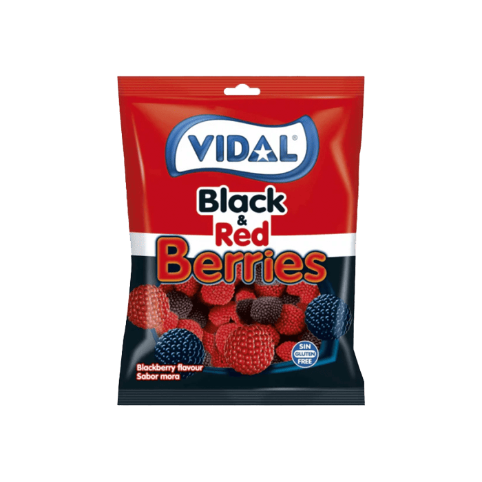 Moras Black & Red 100g Vidal-Distribución Mayorista