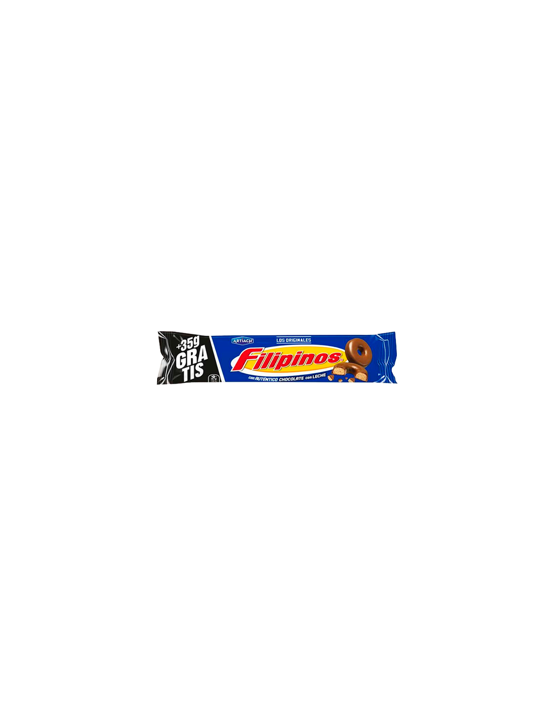 Filipinos Chocolate ao leite 128g-Distribución Mayorista