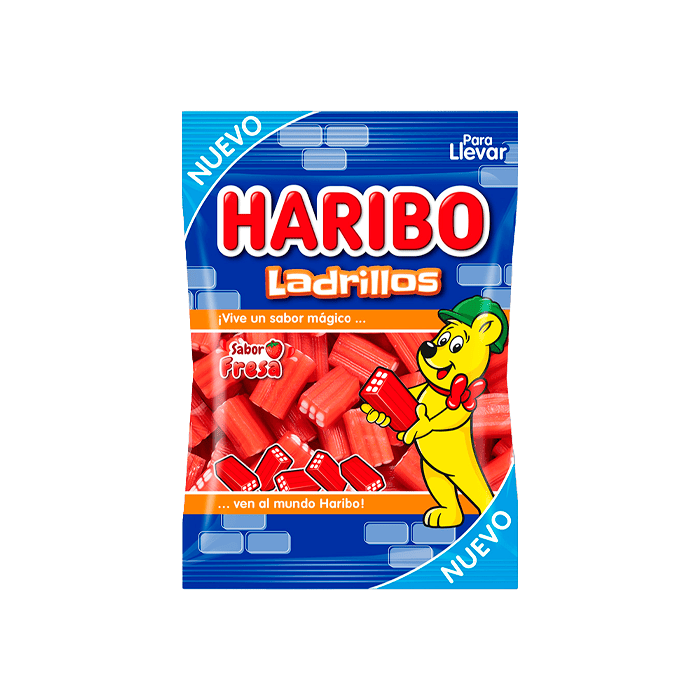 Briques 100g Haribo - Distribución Mayorista