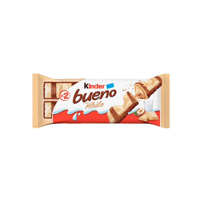Kinder Bueno Blanco 39g T15 - Distribución Mayorista
