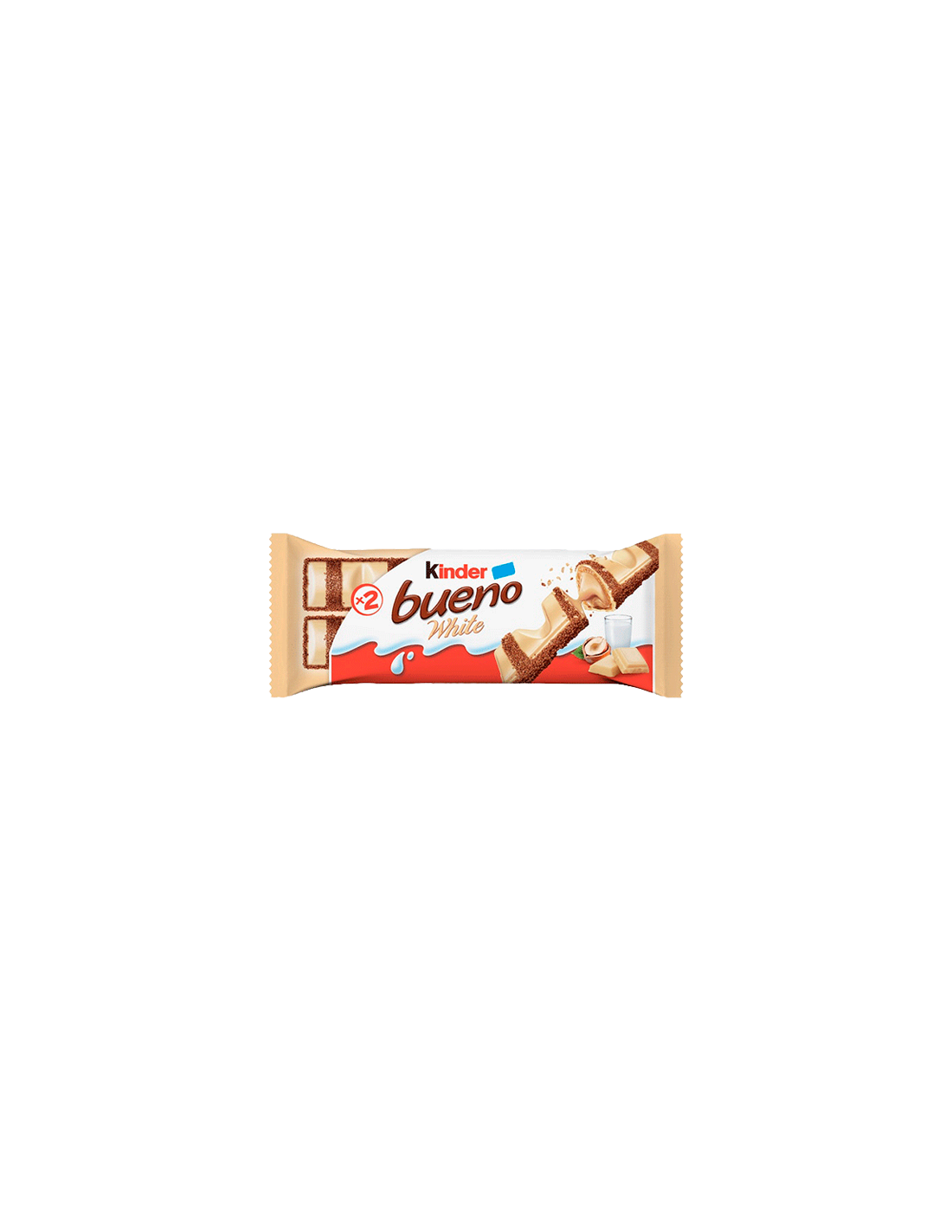 Kinder Bueno Blanco 39g T15 - Distribución Mayorista