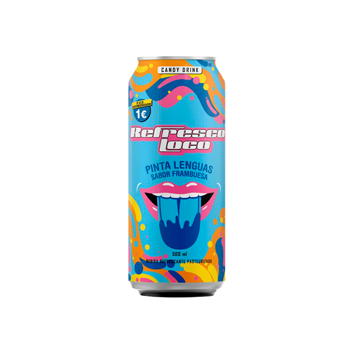 Refresco Loco Pinta Lenguas 500ml Marcado - Distribución Mayorista