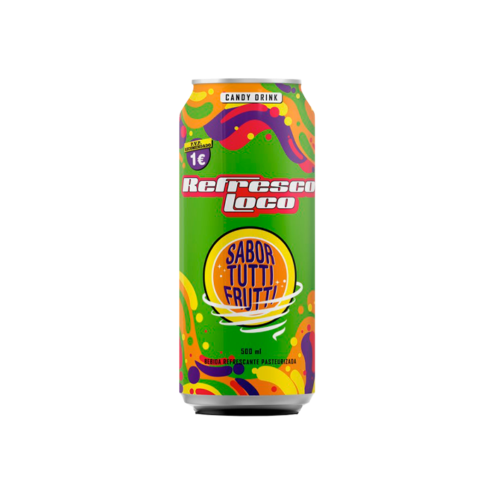Refresco Loco Markiert Tutti Frutti 500ml - Distribución Mayorista