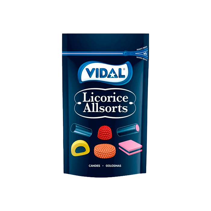 Regaliz Mix 90g Vidal - Distribución Mayorista