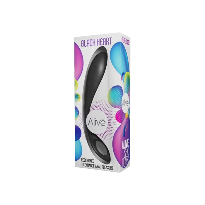 Stimulateur anal Black Heart Alive - Distribución Mayorista