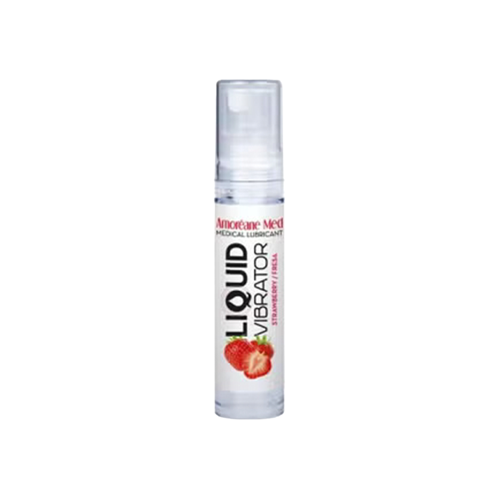 Amoréane Liquid Vibrator Fresa 10ml - Distribución Mayorista