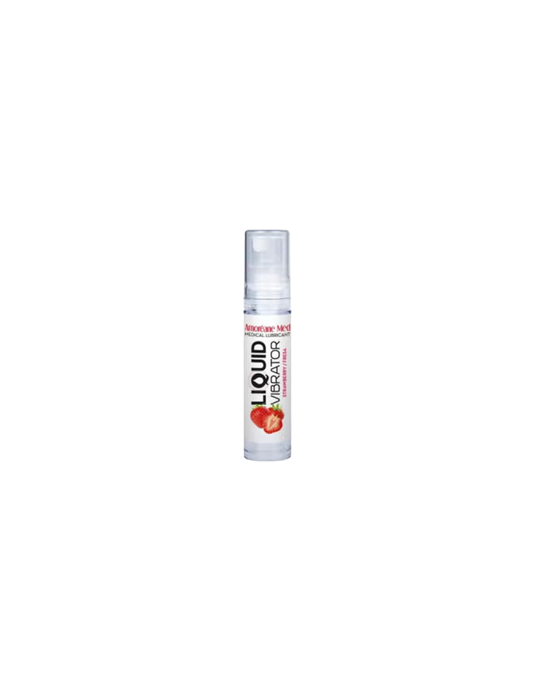 Amoréane Liquid Vibrator Fresa 10ml - Distribución Mayorista