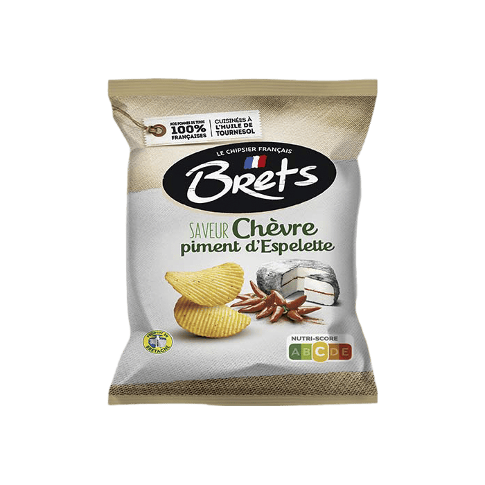 Brets Queso de Cabra y Pimentón 25g - Distribución Mayorista