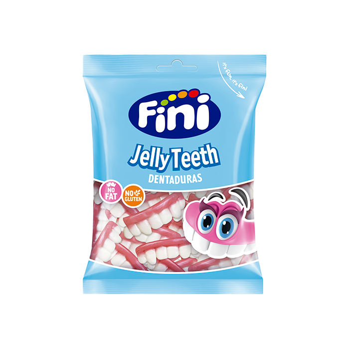 Dentaduras Jelly Teeth 90g Fini - Distribución Mayorista