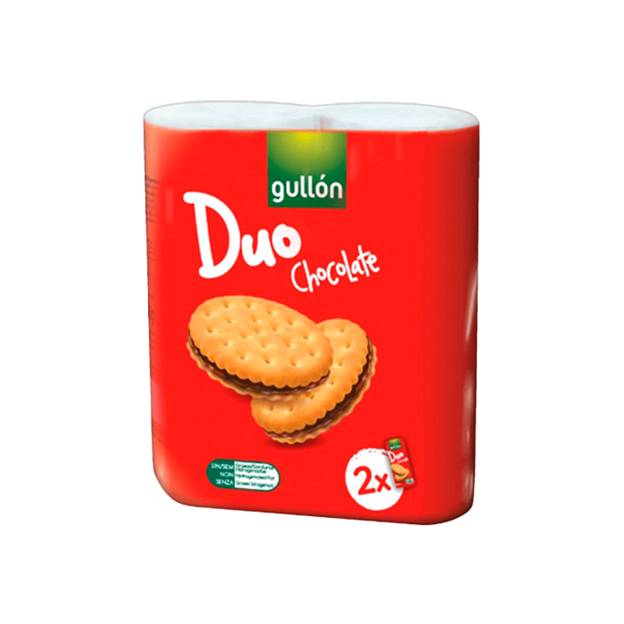 Galleta Duo Pack de Chocolate 145g-Distribución Mayorista