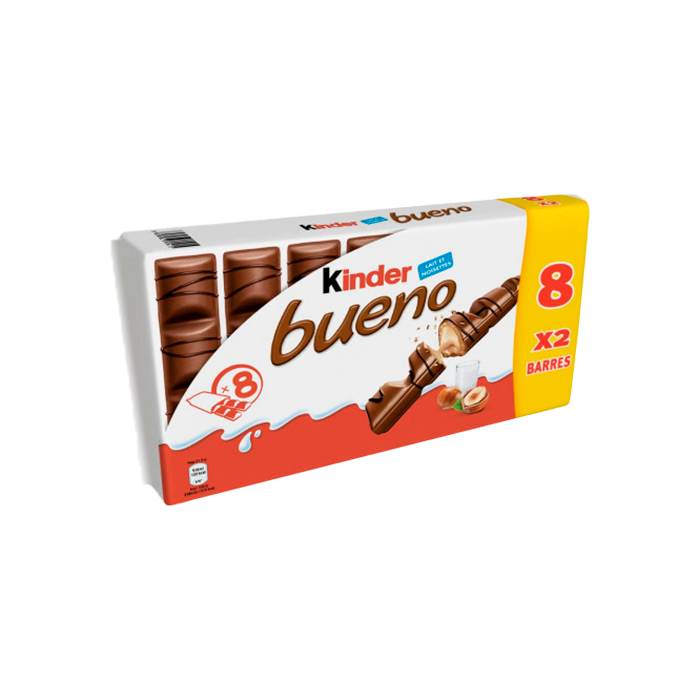 Kinder Bueno 43g T8 - Distribución Mayorista