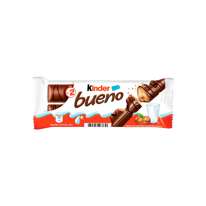Kinder Bueno 43g T8 - Distribución Mayorista