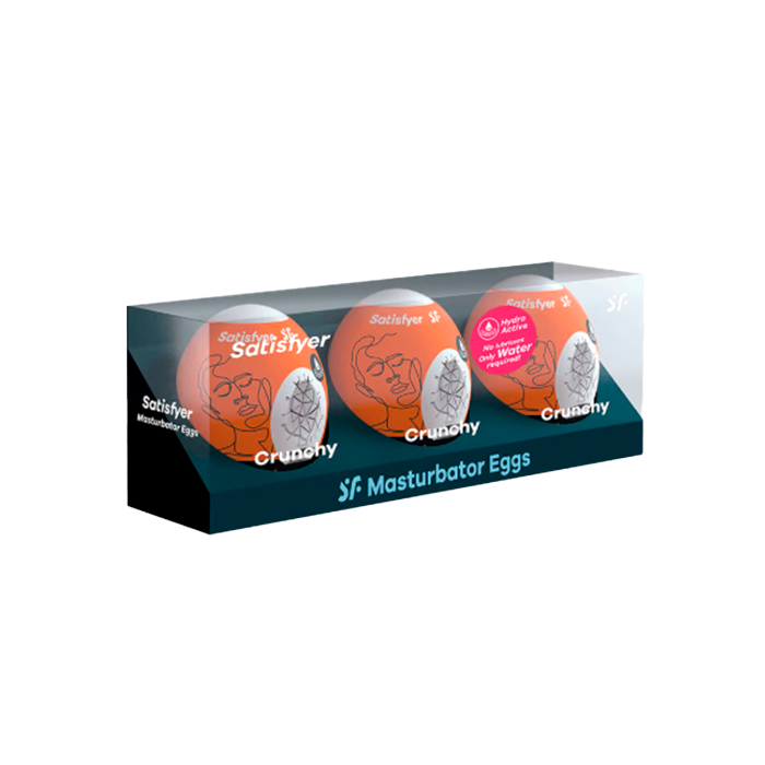 Ovo Crunchy Masturador Satisfyer - Distribución Mayorista