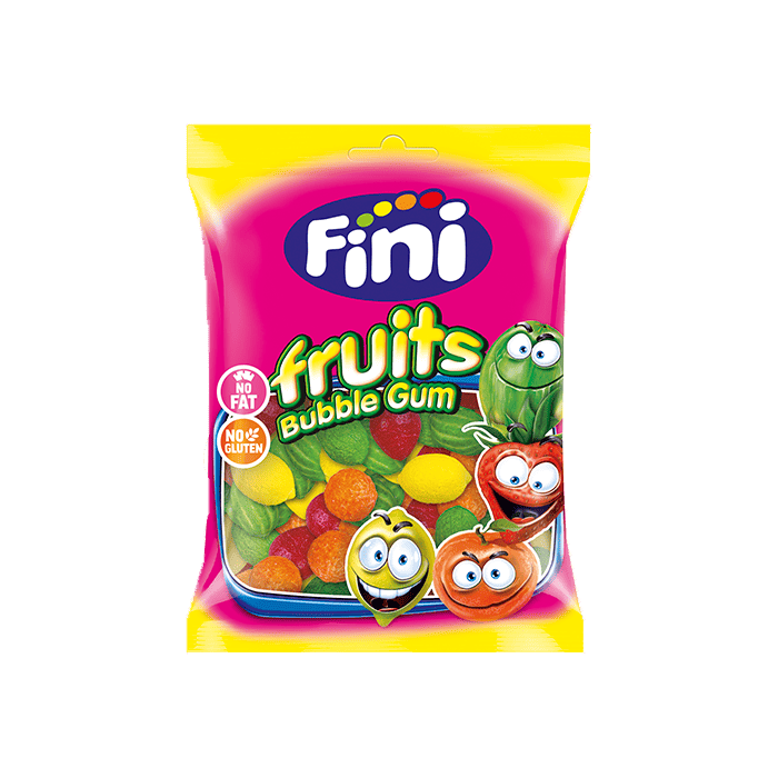 Chicles Macedonia 90g Fini - Distribución Mayorista