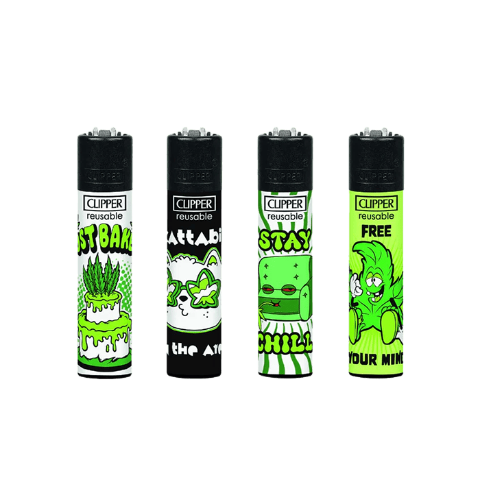 Mechero Clipper CP11 Hoja Marihuana - Distribución Mayorista