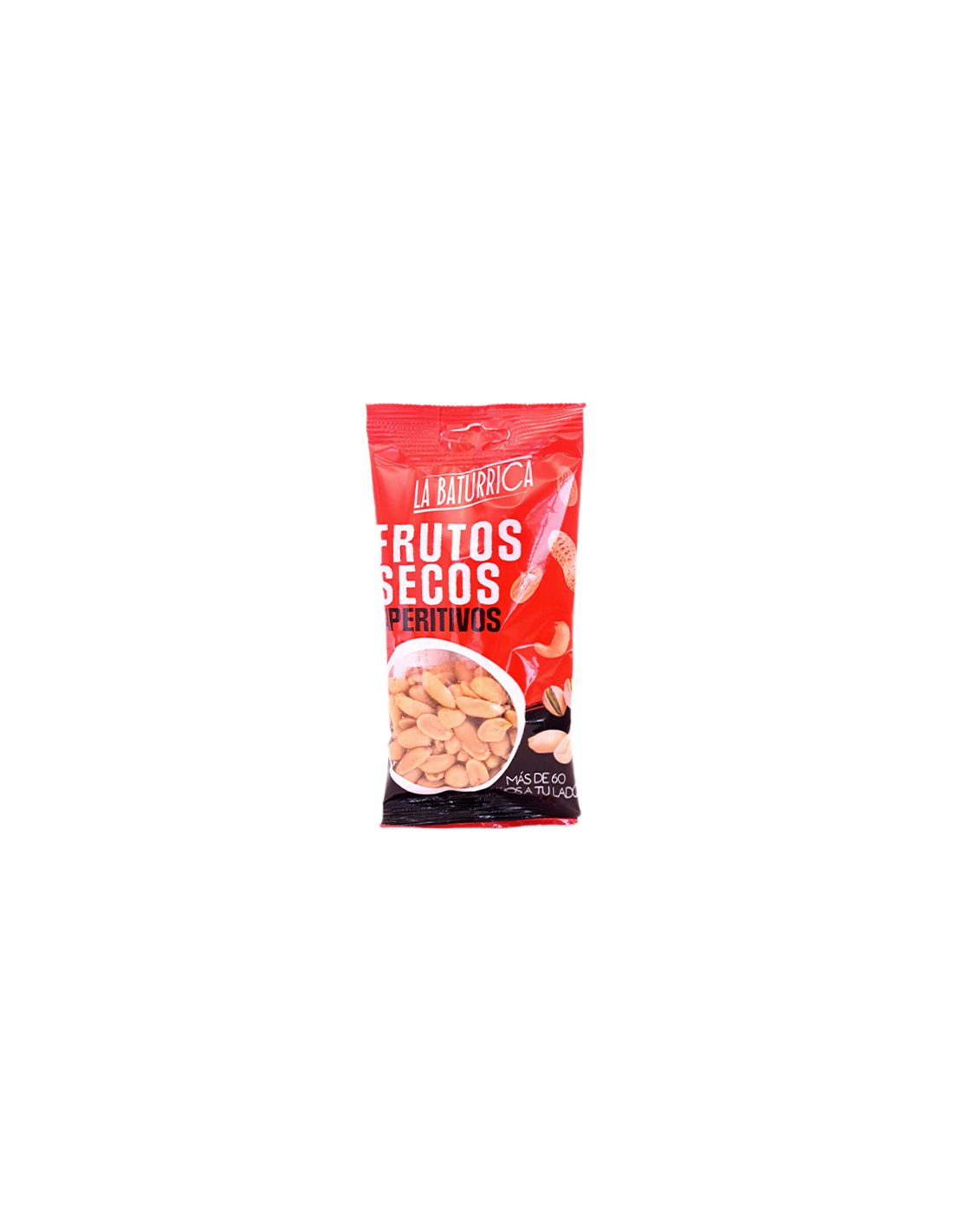 Cacahuete Frito 80g La Baturrica-Distribución Mayorista