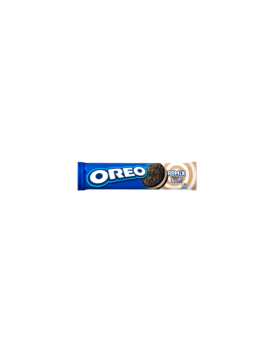 Oreo Remix Tiramisu und Vanille 157g - Distribución Mayorista
